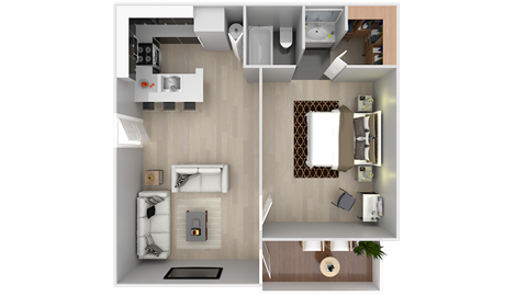 Bella Lago Vista 1 Bed